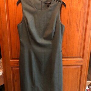Banana Republic size 10 olive Green sheath Dress